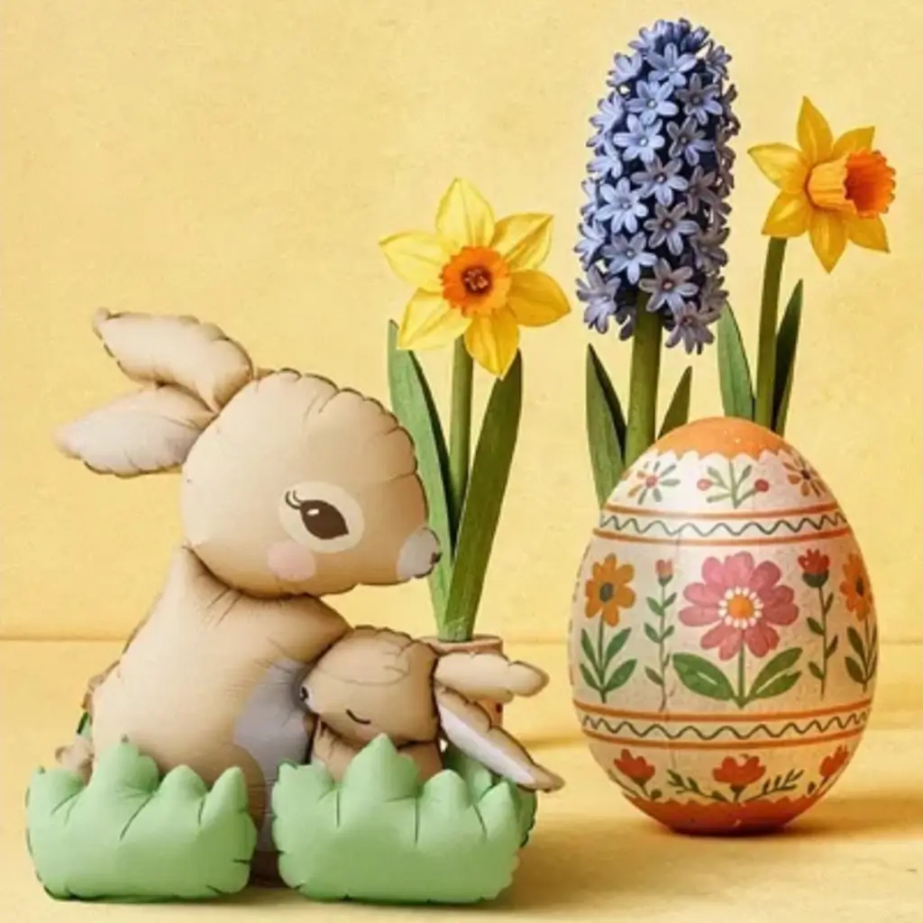 Stående ballonkaniner 51x60cm