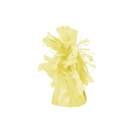 Vægt for lysegul ballon