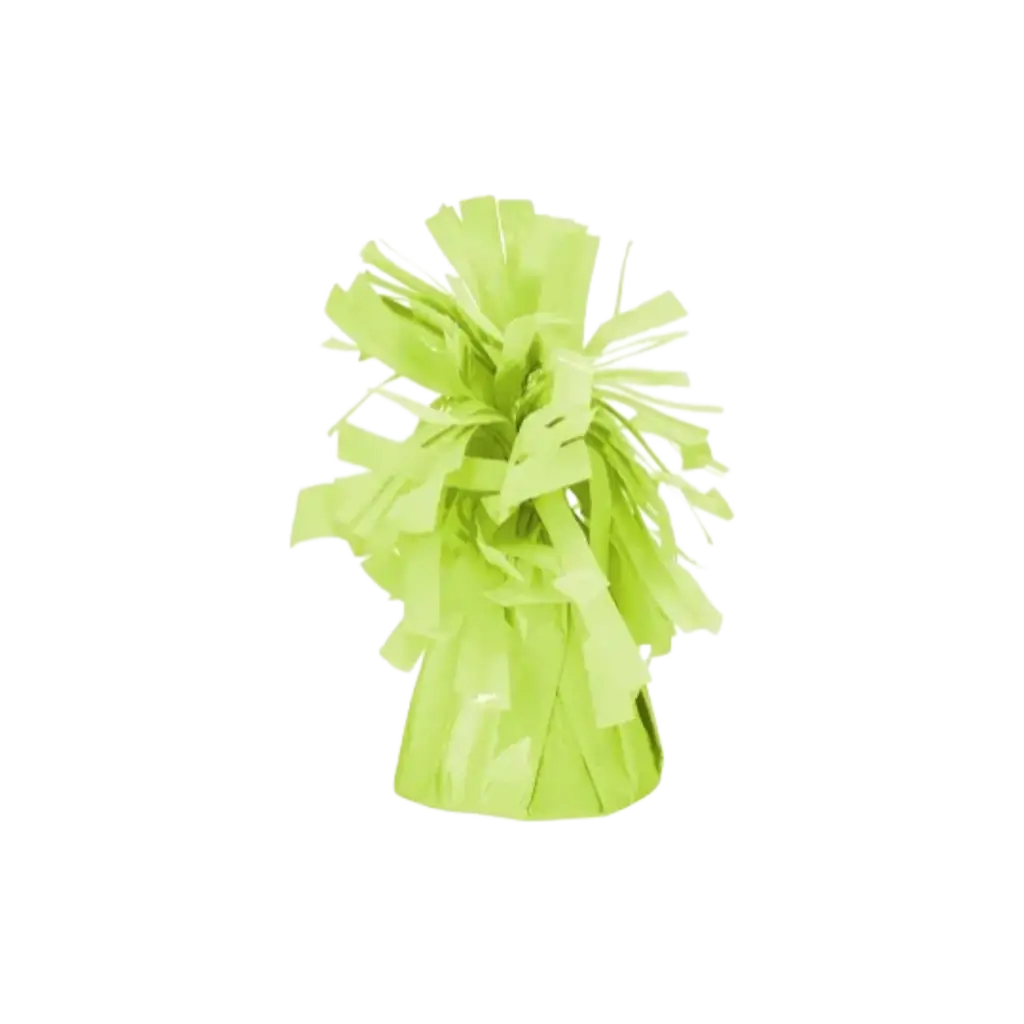 Vægt for lysegrøn ballon