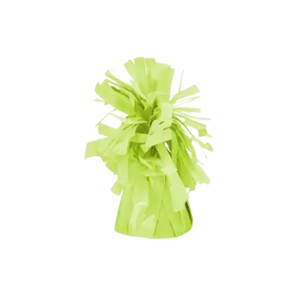 Vægt for lysegrøn ballon