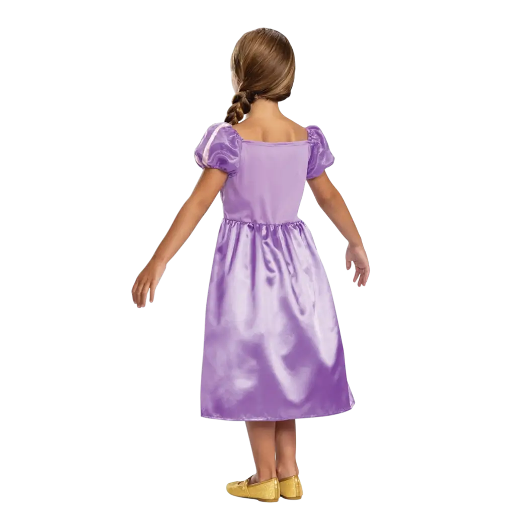 Disney™ Rapunzel forklædning - barn 3-4 år - prinsessekostume