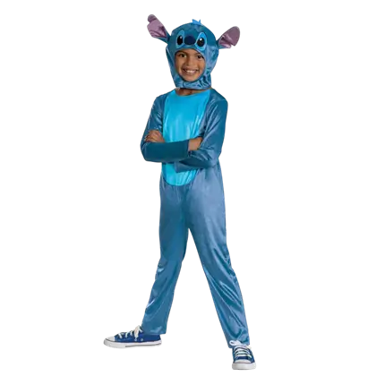 Stitch Disney™ børnekostume 5-6 år - Stitch kostume