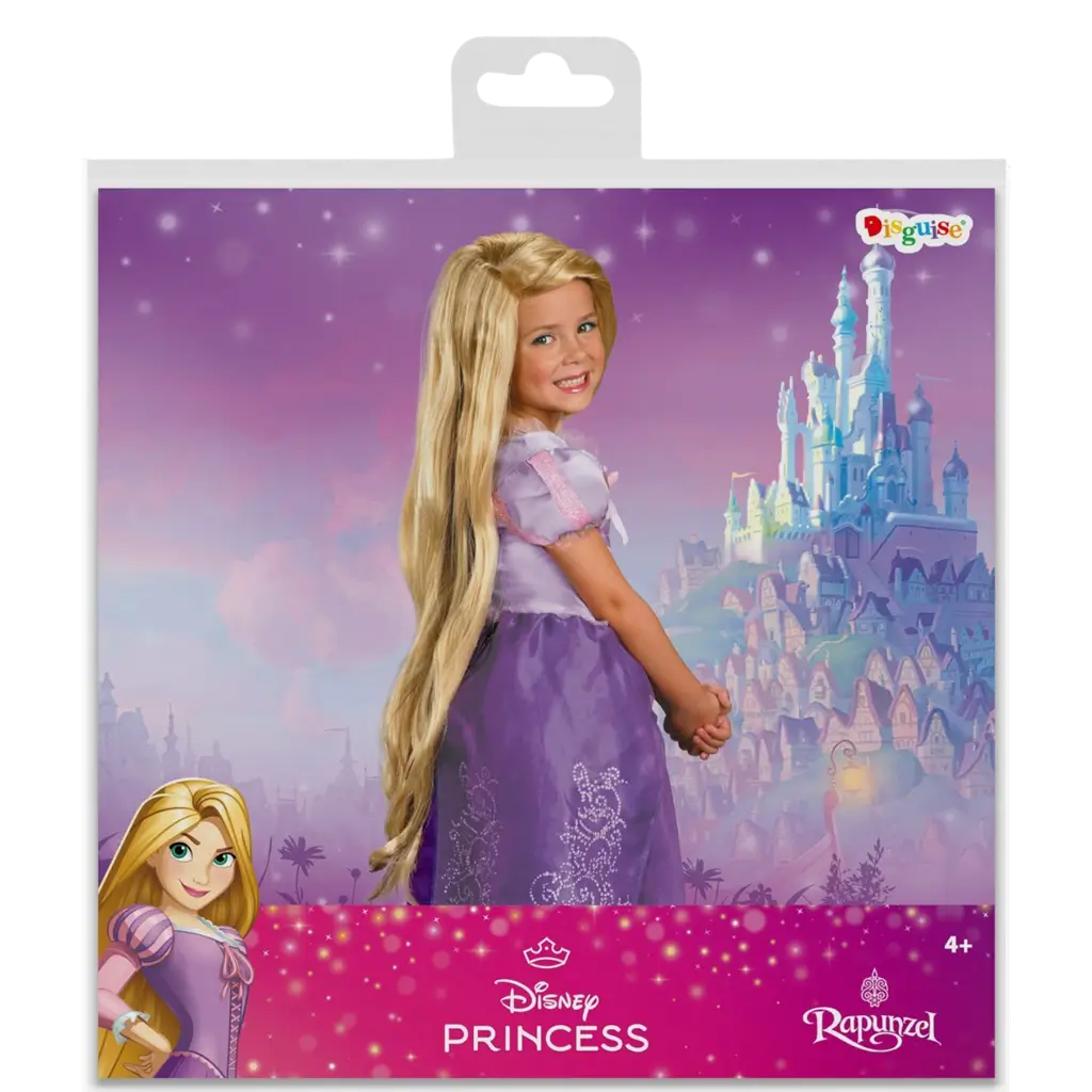 Disney™ Lang Rapunzel-paryk til børn - Prinsessetilbehør