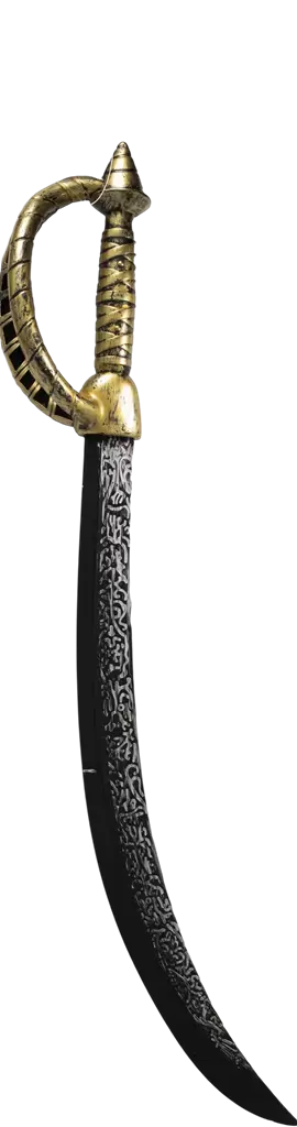 Piratsværd 68 cm - Udklædningstilbehør til børn