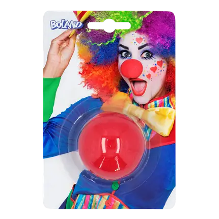 Nez Rouge Clown - Accessoire Déguisement Clown Carnaval Enfant