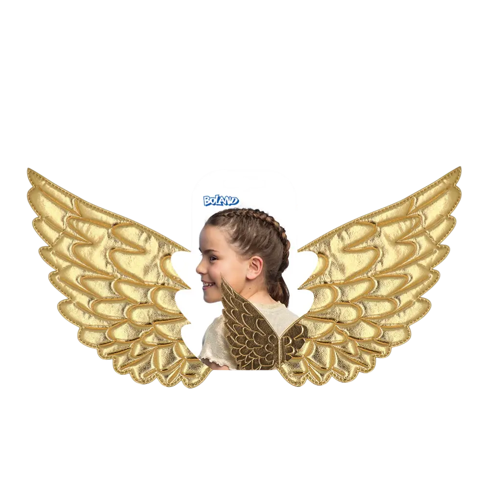 Gyldne englevinger - Angel Woman Carnival Evening forklædning