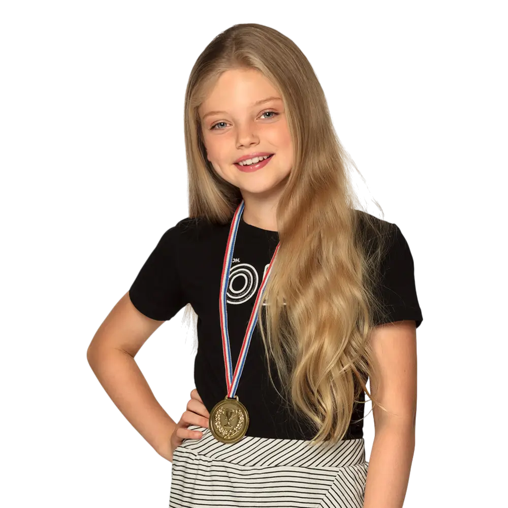 Sæt med 3 podiemedaljer - præmier til børnefødselsdagslege