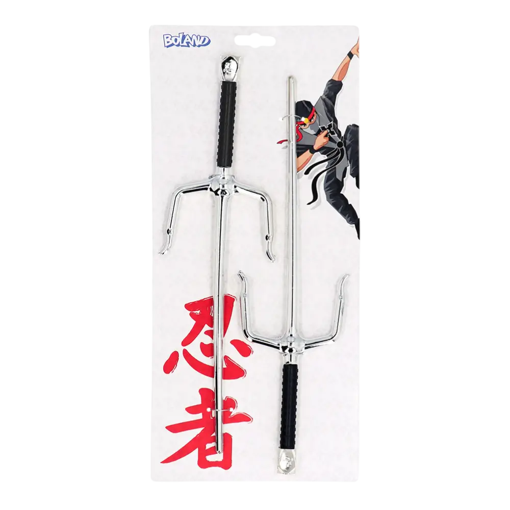 Kit 2 Sai Ninja - Tilbehør til udklædning af ninjaer