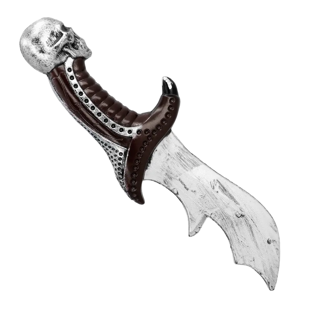 Skull Master Pirate Dagger - Halloween Horror Udklædningstilbehør