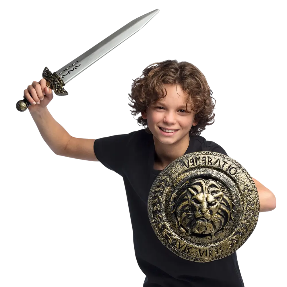 Riddersæt til børn - Udklædningstilbehør til drenge