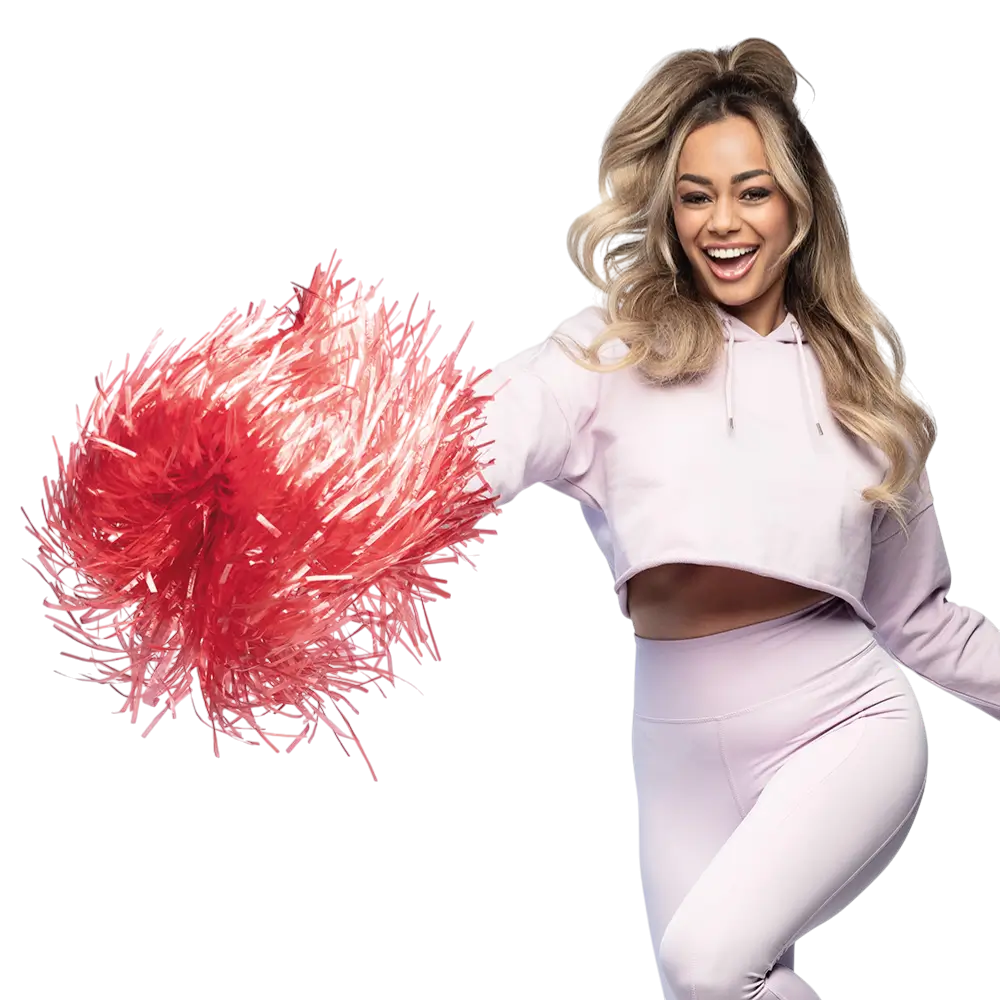 Pom Pom Rouge - Tilbehør Cheerleader EVJF