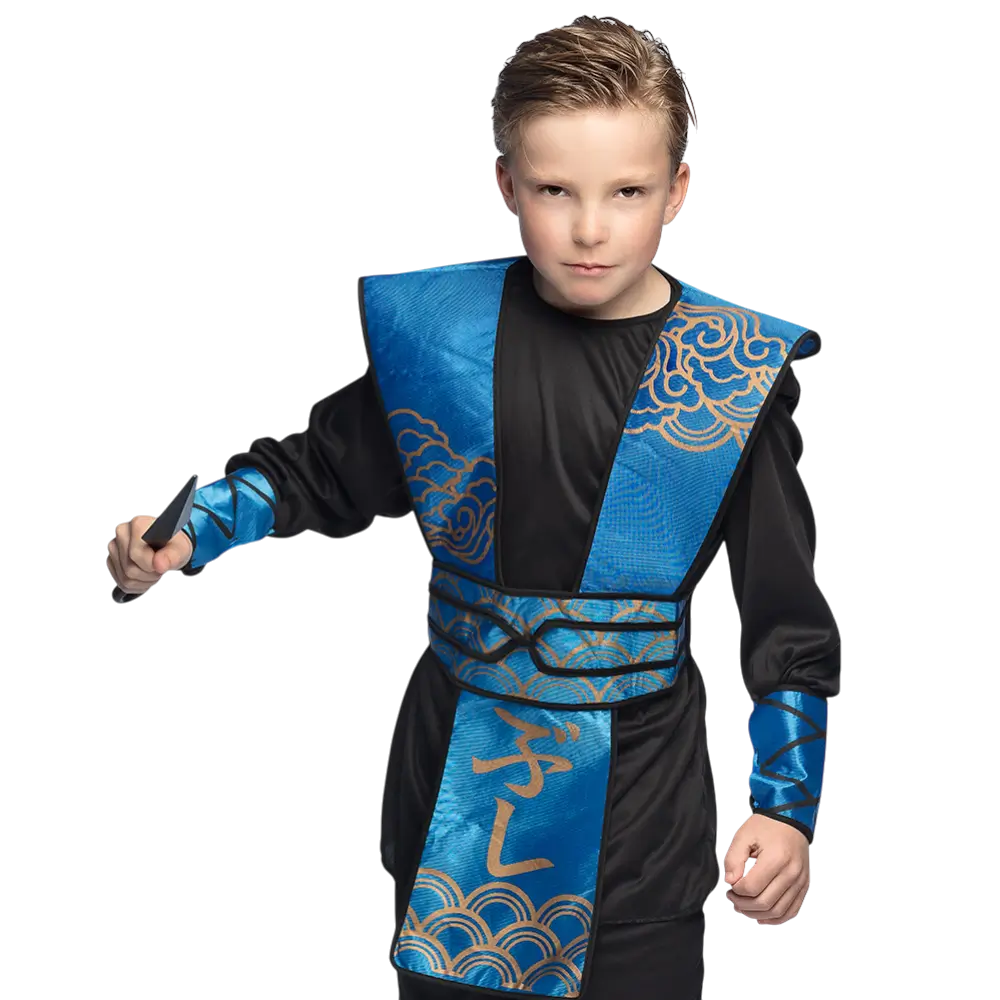 Ninja-våbensæt til børn, 7 dele - tilbehør til samurai-kampudklædning