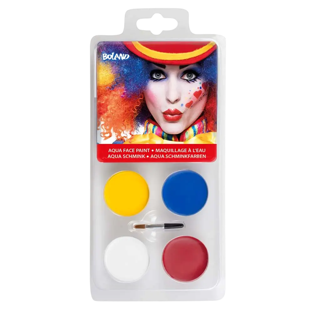 Klovnesminkepalet til børn - Maquillage Carnaval Halloween Fête