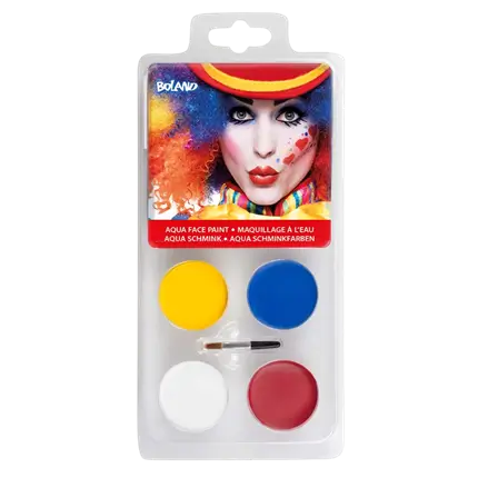 Klovnesminkepalet til børn - Maquillage Carnaval Halloween Fête
