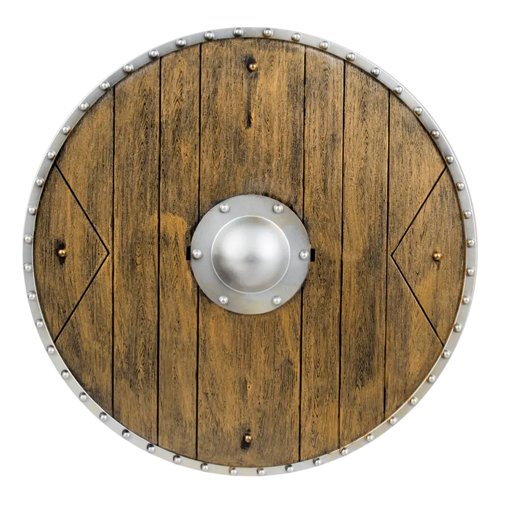 Ridderskjold til børn - tilbehør til middelalderlig kampforklædning