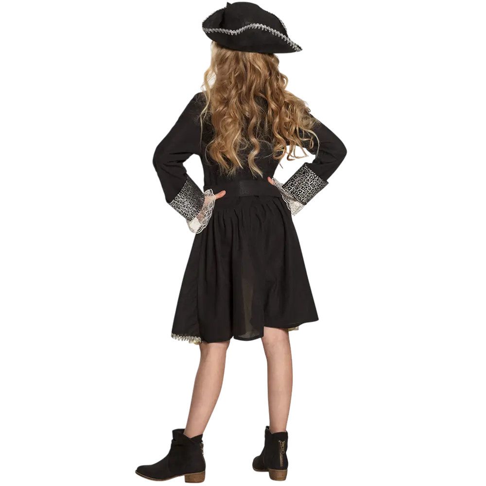 Piratforklædning til pige 4-6 år - Karnevalseventyrer-kostume til børn