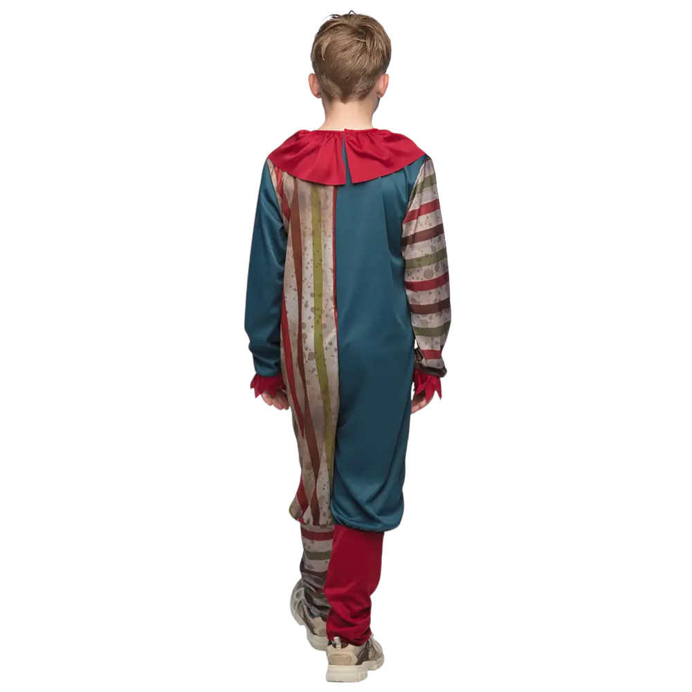Ond klovn-udklædning til dreng 4-6 år - Horror Halloween-kostume