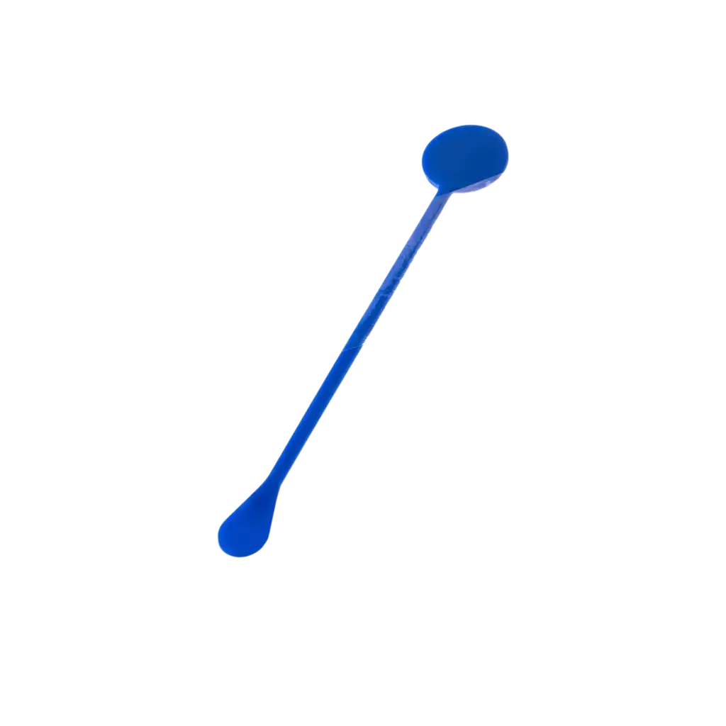 17 cm blå PP-cocktailrører (Mojito, CaÏpi) - genanvendelig (pakke med 100)