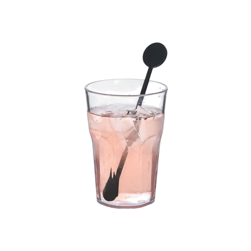 Cocktailomrører 17 cm i sort PP (Mojito, Caïpi) - genanvendelig (pakke med 100)