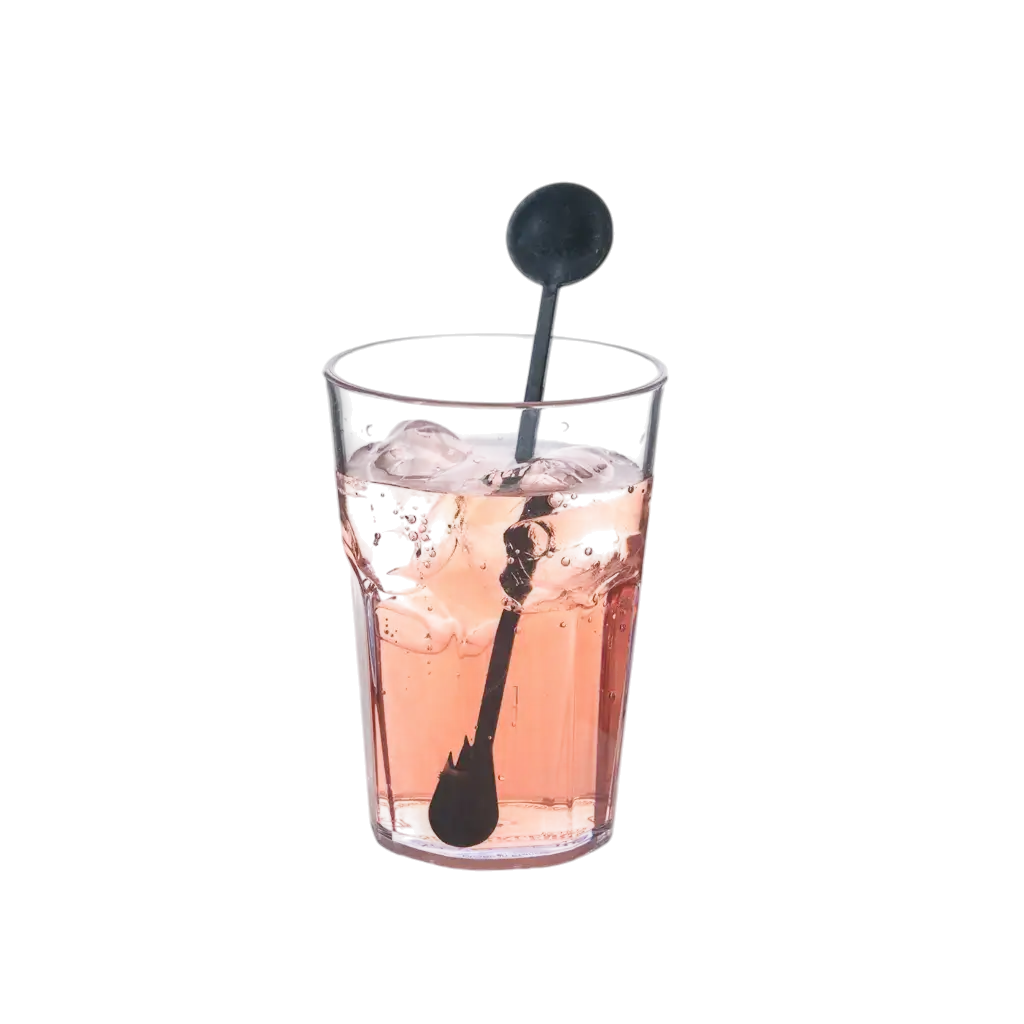 Cocktailomrører 17 cm i sort PP (Mojito, Caïpi) - genanvendelig (pakke med 100)