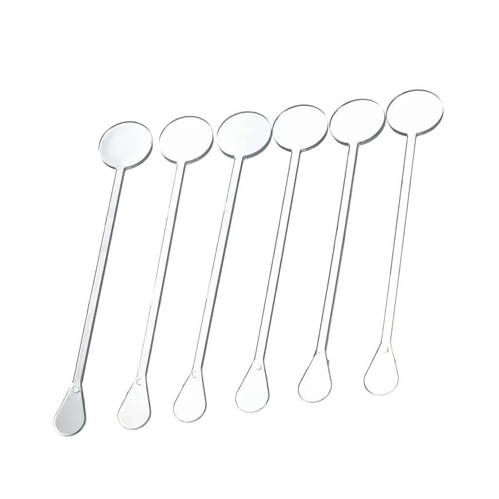 Cocktailomrører 17 cm i klar PP (Mojito, Caïpi) - Genanvendelig (pakke med 100)