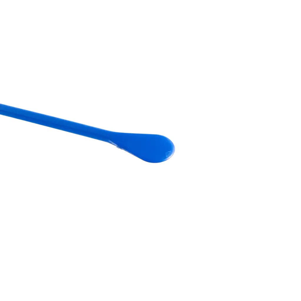 Standard cocktailomrører 22 cm i blå PP - genanvendelig (pakke med 100)