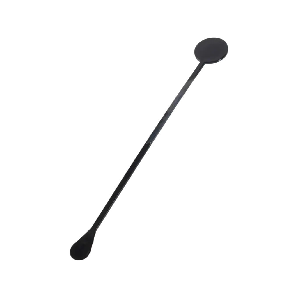 Standard cocktailomrører 22 cm i sort PP - genanvendelig (pakke med 100)