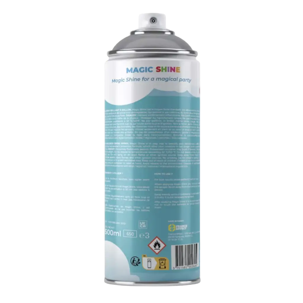 Magic Shine® - Glansspray til latexballoner - 500 ml