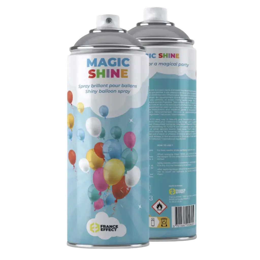 Magic Shine® - Glansspray til latexballoner - 500 ml