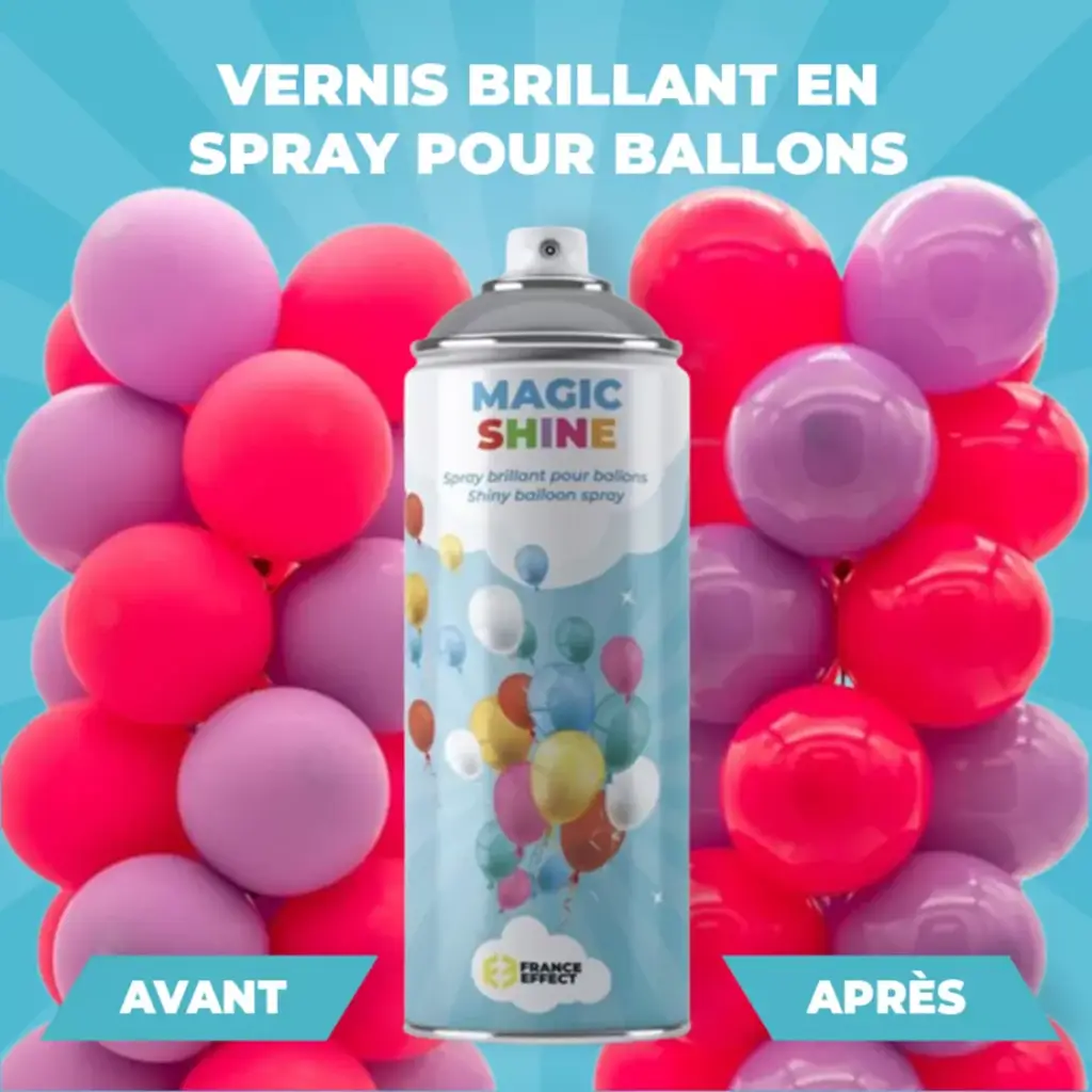Magic Shine® - Glansspray til latexballoner - 500 ml