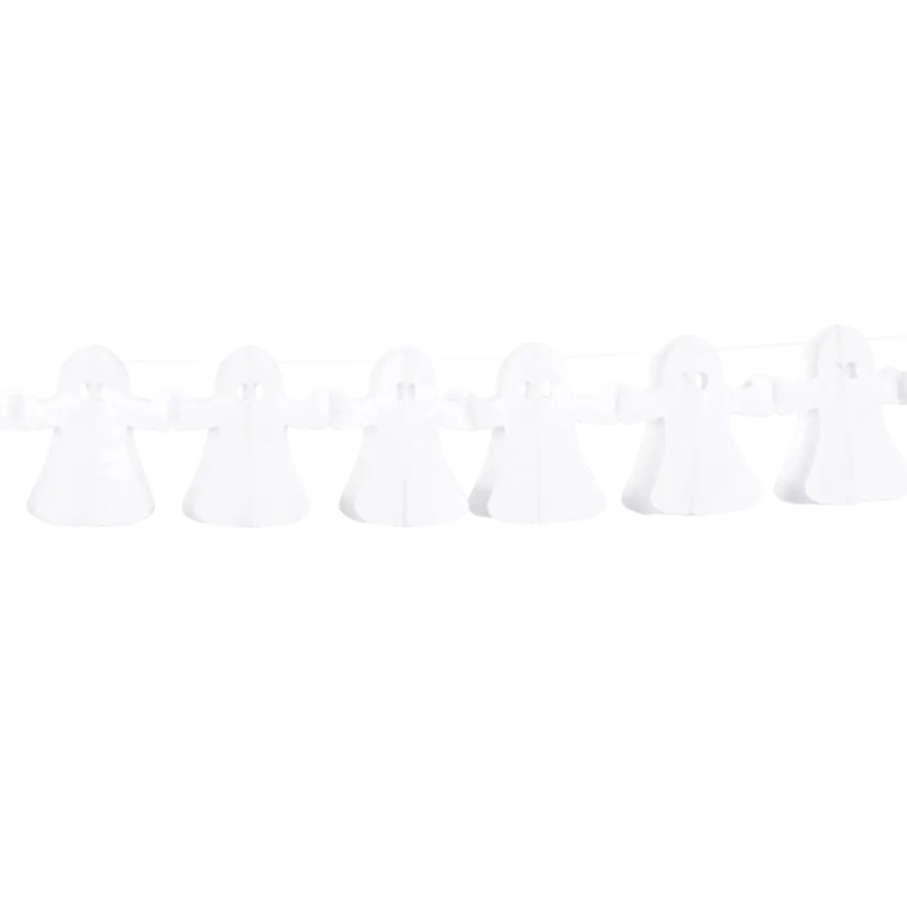 Halloween-spøgelsesguirlande