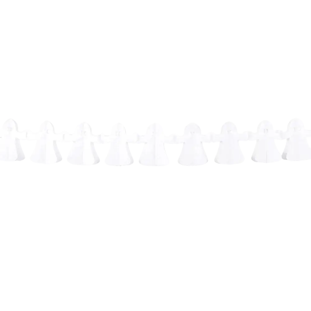 Halloween-spøgelsesguirlande