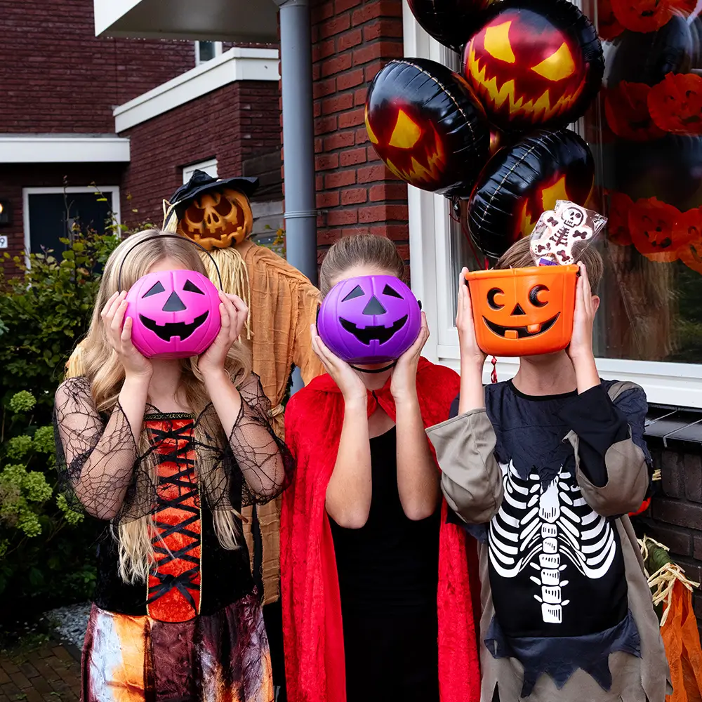 Halloween-skræmmende græskar-ballon