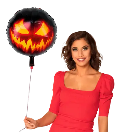 Halloween-skræmmende græskar-ballon