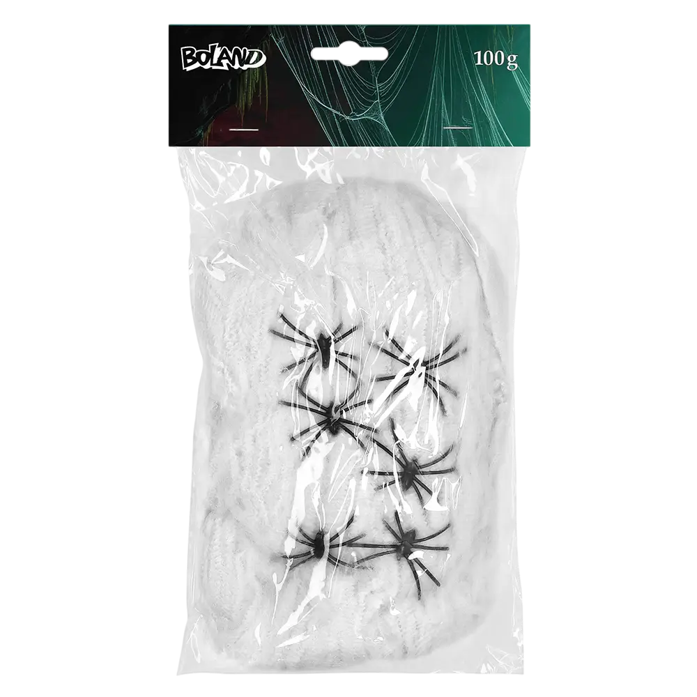 100 g edderkoppespind med 6 edderkopper