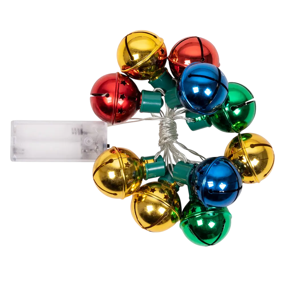 Juleklokker LED lyskæde