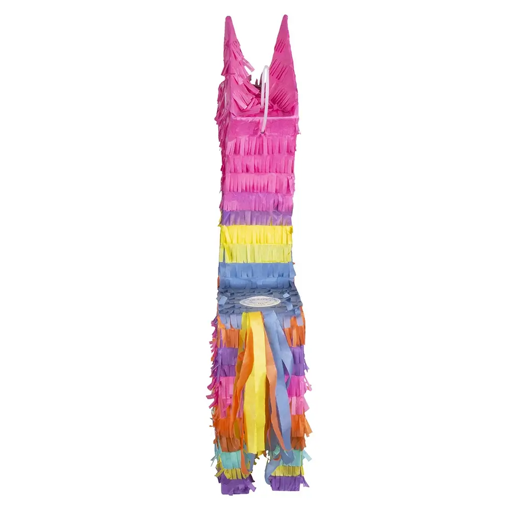 Flerfarvet lama-pinata
