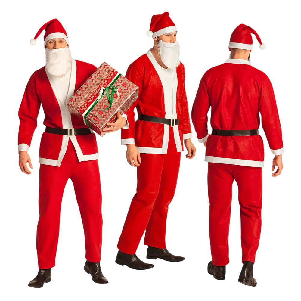 Voksen julemandsforklædning