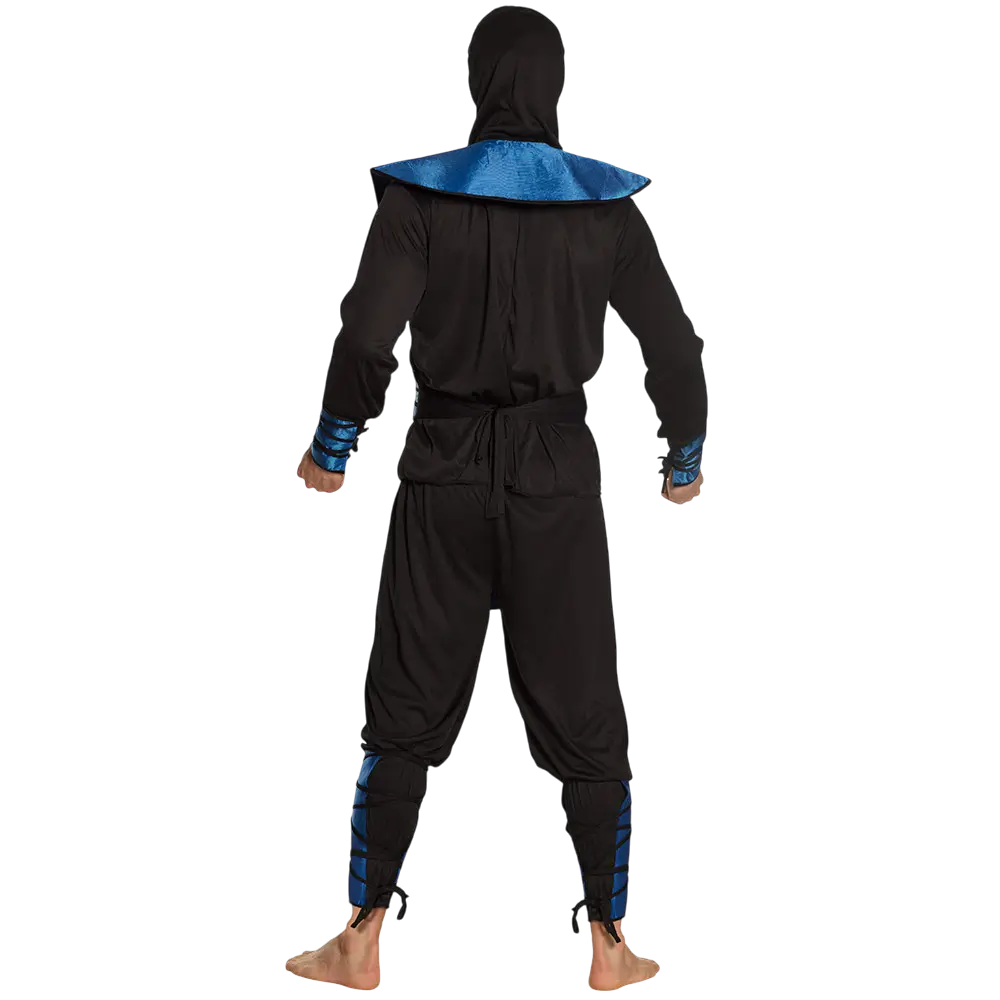 Blue Cloud Ninja forklædning voksen - 54/56