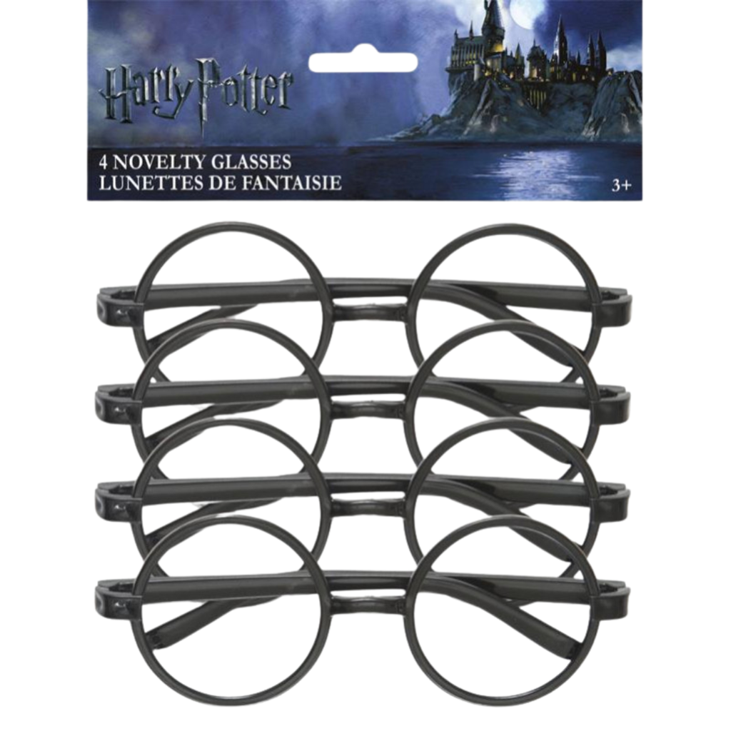 4 par runde Harry Potter-briller