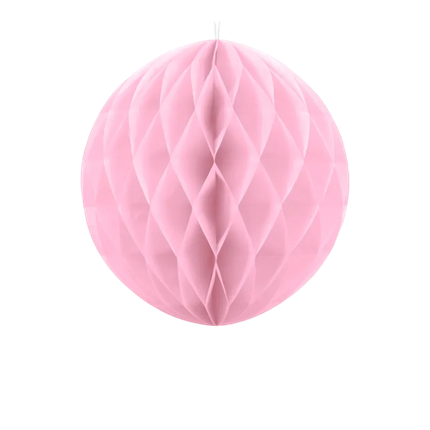 Lyserød honningkagekugle - 20 cm