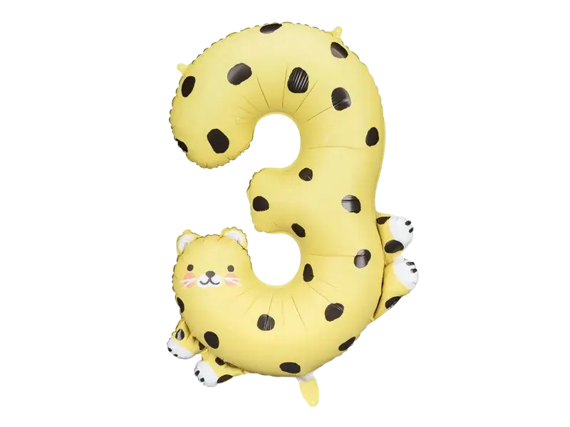 Ballon Guépard aluminium - Nummer 3