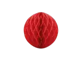 Papirkugle, rød, 20 cm