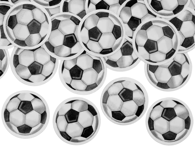 Konfettikanon til fodbold