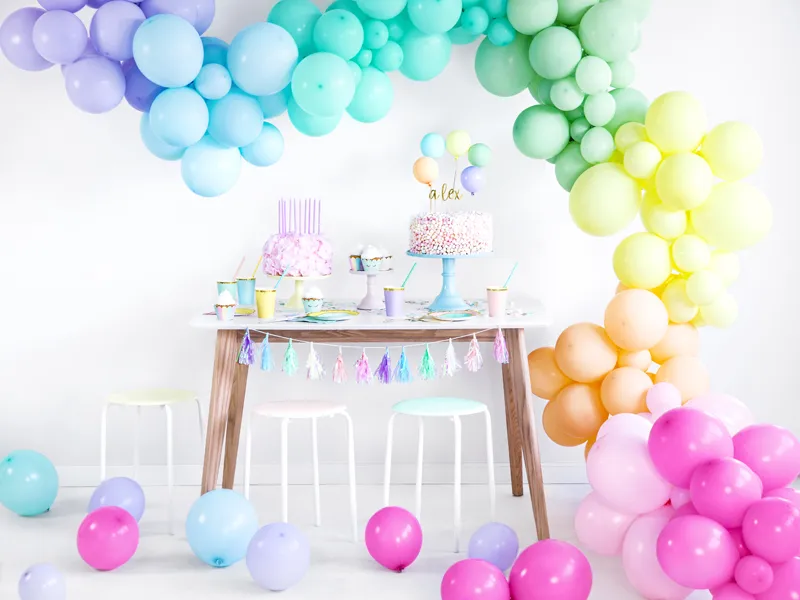 50 lilla balloner
