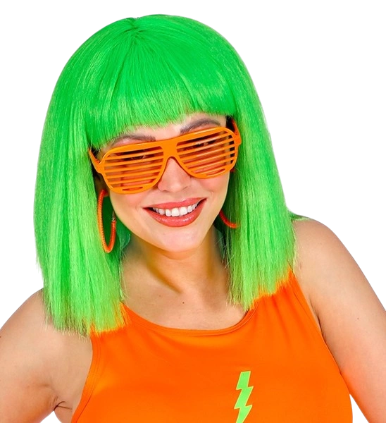 Fluorescerende orange lukkerbriller