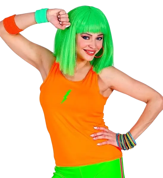 Orange tanktop til kvinder
