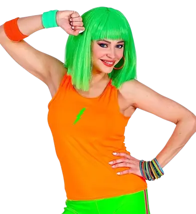Orange tanktop til kvinder