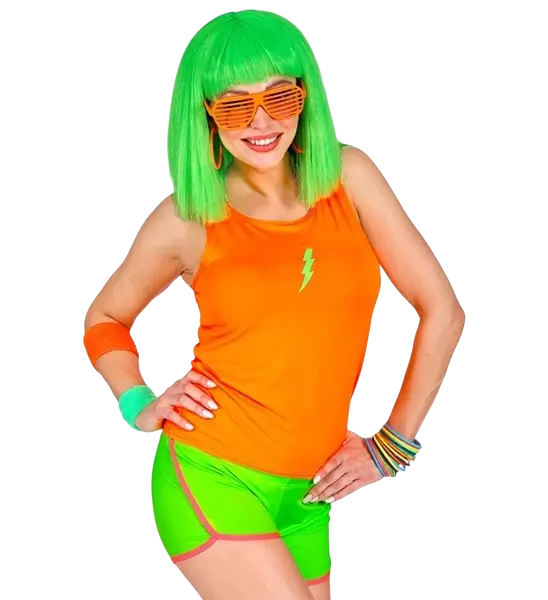 Neon-grønne shorts