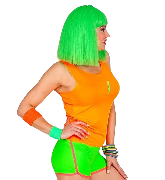 Neon-grønne shorts